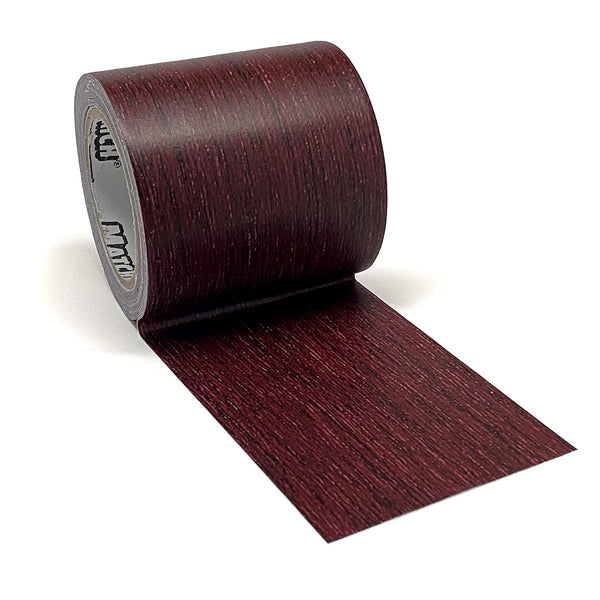 MATCH 'N PATCH Realistic Wood Grain Repair Tape - Dark Cherry, 2.25 inch x 15 feet, Durable Multi-Use Adhesive Tape for