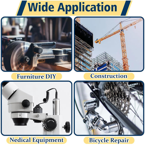 150pcs Kit,4#40 6#32 8#32 10#24 10#32 12#24 1/4-20 5/16-18 3/8-16 1/2-13 Sets,304 SAE Hex Nuts Assortment Hardware Nuts