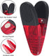 Plastic Refrigerator Magnet Clips, 3-1/4" Length, Set of 6, Multipurpose Clips (Red)