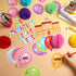 TaoBary 84 Pcs 3D Colorful Balloon Honeycomb Bulletin Board Set, Balloon Accents Paper Cutouts for Kids Teacher Back to