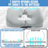Tailbone HOMBYS Memory Foam Bed Sore Cushions for Butt, Bedsore Pressure Relief Pillow for Sleeping and Sitting
