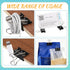Jetec 500 Pieces Medium Binder Clips, Metal Paper Clips for Office Supplies (1.25 Inch, Black)