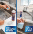 12 oz, Ammonia-Free, 8 Unger Professional Streak-Free EasyGlide Glass Cleaner Concentrate, Makes Gallons of Solution