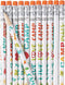 Fun Express Camping Pencils - Stationery - VBS Vacation Bible School Supplies/Decor - 24 Pieces