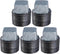GMPL1000-5 Galvanized Pipe Plug Fitting, Malleable Iron with Square Head, Connects to 1 Inch, Pack of 5