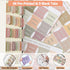 Bible Journaling Kit, Bible Study Supplies with 12Pcs Aesthetic Highlighters No Bleed, 75 Bible Tabs and 6Pcs Color Ink