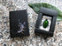 QTMY Insect in Resin Specimen Collection - Paperweight for Office Desk, Green Cockchafer Beetle