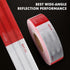 WAENLIR 2 inch x 30 Feet Reflective Safety Tape, DOT-C2 Waterproof Red and White Adhesive for Trailer, Cars