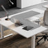 Pad,35.5x43.3x13 inches CENNBIE Dual Sided L Shaped Desk Corner Leather Desk Pad,l Shaped Desk Gaming mat,Waterproof l