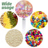 24 Pcs Clear Plastic Test Tubes 115ml with Caps, Flat-Bottomed Bath Salt Containers for Candy, Gumball, Plant