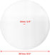 Amadget Pack 2 3/8" (10.5" 11-13" of Lampshade Diffuser, Center Hole Round Lamp Shade Diffuser for Drum Style