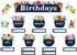 Teacher Created Resources Wildflowers Birthdays Mini Bulletin Board (TCR6704)