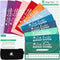 Clever Fox Cash Envelopes for Budgeting System – 12 Pack Budget Envelopes for Cash Budgeting and Saving, Tear and Water