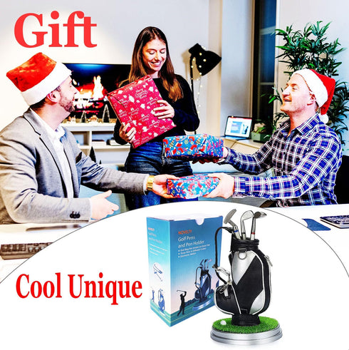 SANTA CASA Golf Gifts for Men - Ideal Stocking Stuffers for Adults, White Elephant Gifts for Golfers, Dad, Him