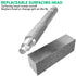 ATLIN Grinding Wheel Dressing Tool - 36 Grit & 120 Grit Diamond Dresser for True Up and Restore Grinding Wheels