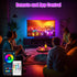 16.4ft 65-75in, maylit ICRGB TV LED Backlight, Bluetooth LED Lights for TV USB Powered TV Lights Kit with Remote