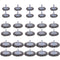 Rocaris 30 Pack Carbon Steel Wire Wheel Brush with 1/4-Inch Hex Shank,