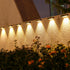 3pcs Solar Wall Lights Outdoor Waterproof Solar Outdoor Lights Dusk to Dawn