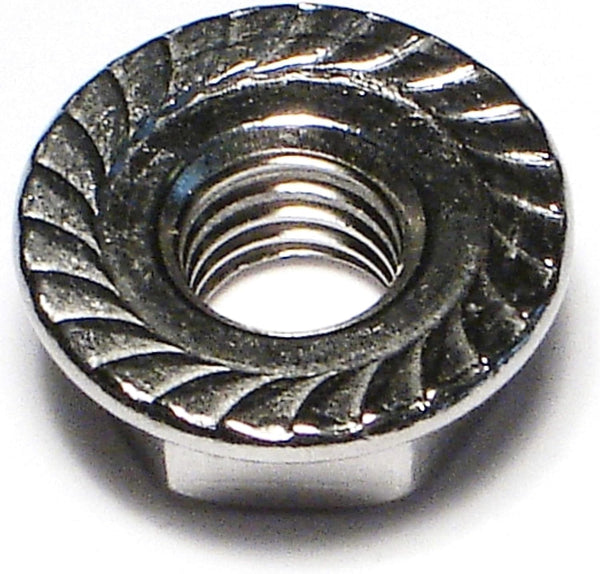 Hard-to-Find Fastener 014973181666 Serrated Lock Nuts, 1/4-28, Piece-8