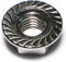 Hard-to-Find Fastener 014973181666 Serrated Lock Nuts, 1/4-28, Piece-8