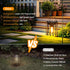 2 Pack KOOPER Solar Lanterns Outdoor Waterproof, Upgraded Bright Hanging Solar Lights Outdoor Lanterns Decorative, Auto