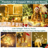 165Ft 500 Dimmable 8 Ultra Long LEDs String Lights Plug in, with Switch/Timer, Waterproof Copper String Lights