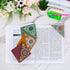 4 WIVICO pcs Diamond Painting Bookmarks, DIY Diamond Art Kits for Adults, Book Corner - Protecting Bookmark Craft