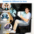 Set Premium Ergonomic Seat Cushion with Back Support, Non-Slip Base for Office Chair, Memory Foam Lumbar Pillow, Back