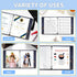 SUNEE 200 Packs Sheet Protectors, 8.5x11 Inches, PVC-Free Clear Page Protectors for Documents, Photos, Top Loading