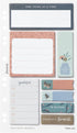 Filofax Accessory, Botanical Collection, Repositionable Sticky Notes, Set of 8 Note Pads, 25 Sheets Each (B132816)