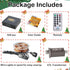 99ft 300 in/8 Super Long LED String Lights LEDs Fairy String Lights with Switch/Timer, Indoor/Outdoor Copper String