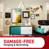 Command 20 lb XL Heavyweight Picture Hanging Strips, 10 Pairs for Damage-Free Home Decor, White Adhesive