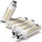 E11 LED Bulbs 120V 100W Halogen Candelabra, Dimmable T3 T4 Mini Base JDE11 Bulb, 6000K Daylight - 5 Pack