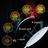 Dimmable Snack(12.6 14.96In) Boxing Hamburger Neon Sign Food Burger Neon Light Hamburg Boxing Led Light Sign for Wall