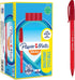 Paper Mate InkJoy 100ST Ballpoint Pens, Medium Point (1.0 mm), Red, 50 Count