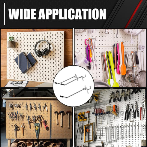 C&T 278 Piece Pegboard Hooks Assortment Kit, Organizer Set with Bins for Hanging Tools and Garage Organization