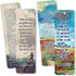 Christian Bookmarks with Popular Inspirational Bible Verses, Pack of 12 Unique Designs