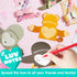JOYIN 36 Pcs Valentines Day Gifts Cards | Animal Designs Greeting Cards Candy Holder for Kids | Classroom Exchange