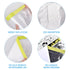 LLPT Tape and Drape 157.5” x 66 Ft Each, 2 Pack Pre-Taped Masking Film for Painting Protection