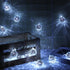 40 70s 9.8 Cunno LED Disco Ball String Lights Decorations ft Mirror Disco Light Battery Operated Ball Globe Ornaments