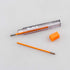 Pentel Arts 8 Colour Pencil Lead Refill, Orange, 24 Pieces of Lead