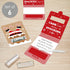 Set 6 Big Dot of Happiness Jolly Santa Claus - DIY Assorted Christmas Party Cash Holder Gift - Funny Money Cards