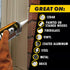 OSI Quad Gray Window, Door and Siding Sealant, 10 fl oz, Cartridge