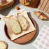 200 Packaging, 19x18cm Pcs Small Kraft Paper Bread Bags with Window, Food-grade Bakery Snack Semi-coated Paper Bags