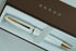CROSS White Medalist Ballpoint Pen with 23KT Rose Gold