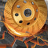 KSEIBI 644052 Super Turbo Diamond Cup Wheel, 4-1/2 Inch (115 mm)