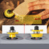 2Pcs 1/4 Inch ASNOMY Shaker Rail and Stile Router Bits for Cabinet Door, Shank Woodworking Tongue and Groove Router Bit