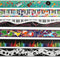 Bulletin Board Borders for Classroom, Musical Designs (6 Designs, 78 Pieces)