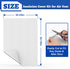 39" 55" 3-Layer Insulation Cover for Attic Stairs, Ceiling Vent & Attic Fan, x Heat Insulation Sheet Cover, Attic