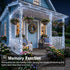 100FT 300 8 LED Christmas Lights, White Outdoor String Lights Waterproof with Modes, Plug in Connectable Fairy Twinkle